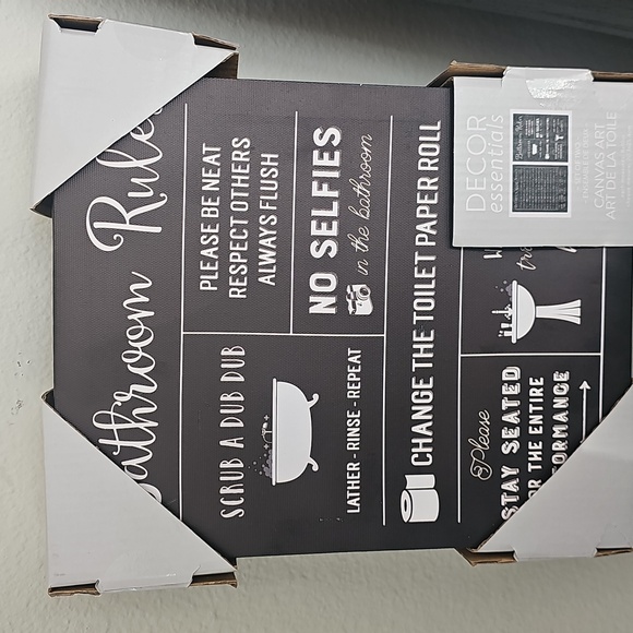 Canvas Art For Bathroom - Picture 3 of 6